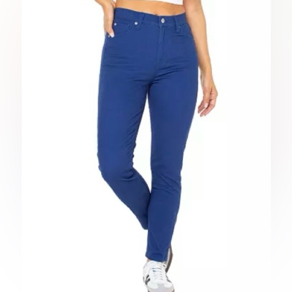Celebrity Pink Size 1/25 NWT Skinny High Rise The Spice Blue Depth pants Juniors